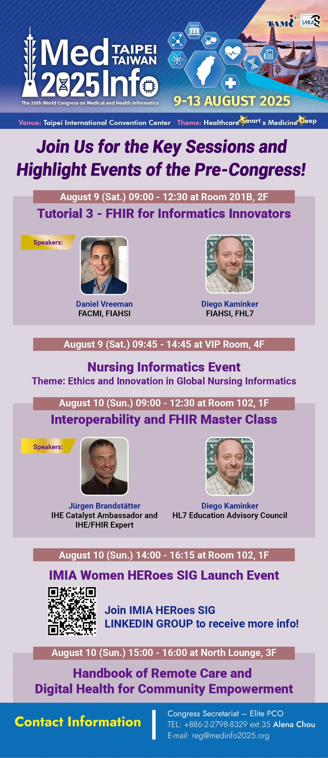 MedInfo 2025 Pre-Congress